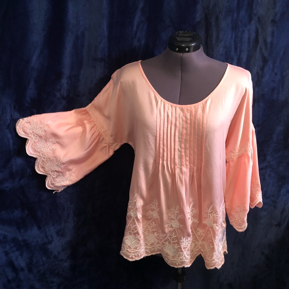 avaleigh embroidered blouse